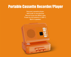 Ezcap247M <span class=keywords><strong>Lecteur</strong></span> de Cassette Enregistreur Walkman Haut-Parleur Voix vers MP3 Convertisseur de Bande Lecture Enregistreur de Cassette Lecteurs - Product Image 5