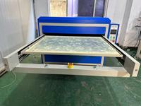 Imprimante à écran semi-automatique pneumatique grand format pour l'impression de t-shirts, presse à chaud 100x120 220V, nouvelle MAIJI, garantie 1 an
