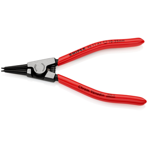 Alicates para circlips KNIPEX 46 11 A1 SB para circlips externos en ejes recubiertos de resina sintética - Product Image 1