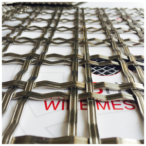 Treillis métallique double couche en acier inoxydable Shuolong de haute qualité avec fonctions décoratives pour la façade de meuble - Product Image 3