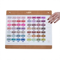 LADAI 2026 Nouveau Kit de Gel Ongles Effet Œil de Chat Clair de Lune 56 Couleurs Haute Qualité Longue Durée Non Toxique Gel UV pour Salon Vente en Gros ODM/OEM