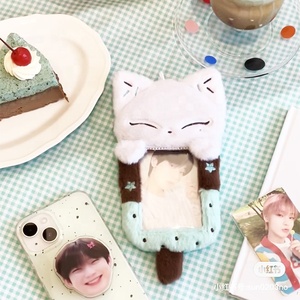 Porte-cartes <span class=keywords><strong>photo</strong></span> en PVC en peluche <span class=keywords><strong>Kawai</strong></span> Fox personnalisées pour cartes <span class=keywords><strong>photo</strong></span> Kpop - Product Image 4