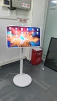 Écran de télévision intelligent portable de 32 pouces, écran tactile capacitif intégré, écran LCD Android avec batterie intégrée