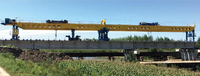 Machine d'érection de ponts routiers et ferroviaires TJ180