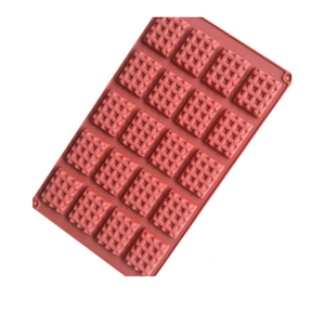 356 fabbrica stock 18 fori quadrati a forma di cialda stampo <span class=keywords><strong>per</strong></span> dolci in silicone <span class=keywords><strong>stampi</strong></span> <span class=keywords><strong>per</strong></span> biscotti in silicone <span class=keywords><strong>per</strong></span> candele, <span class=keywords><strong>stampi</strong></span> <span class=keywords><strong>per</strong></span> cioccolato in silicone - Product Image 2