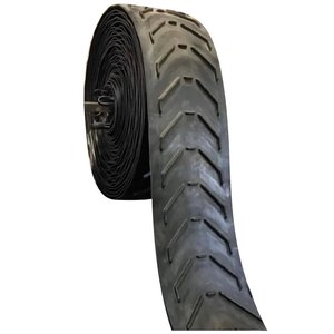 Kauçuk malzeme ile inşaat malzemeleri yüklemek için taşınabilir ağır eğimli konveyör bant - Product Image 1