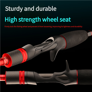 משחק גדול 165 180 202 ס "מ מסתובב טבעת מדריך זוהר מוטה מוצק קצה טון גבוה דו תחמוצת הפחמן דיג טונה איטי - Product Image 4
