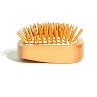 Nouveau Design Airbag peigne antistatique démêlant brosse mini bambou shampooing coussin d'air cuir chevelu Massage peigne maison bambou cheveux beauté Com