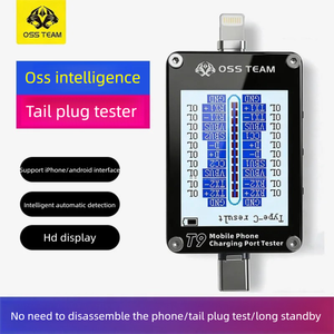 OSS TEAM T9 Probador Inteligente de Conectores de Carga para Teléfonos Móviles, con Detección Automática de Puntos de Fallo y Bloqueo Automático - Product Image 2