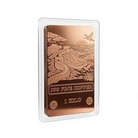 Barre de cuivre pur C110 1 kg 99,9 %, barre ronde, Dragon de la Grande Muraille, gravure personnalisée OEM ODM