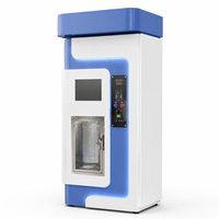 Distributeur d'eau intelligent RO 60-120 LPH à sortie unique avec paiement par pièces, carte et QR - Kiosque purificateur d'eau