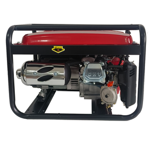 Nhỏ 2kw xách tay mở-khung Máy Phát Điện Xăng 170cc Single phase 3600 vòng/phút 220V DC đầu ra tay-bắt đầu chế độ 50Hz để sử dụng nhà - Product Image 3