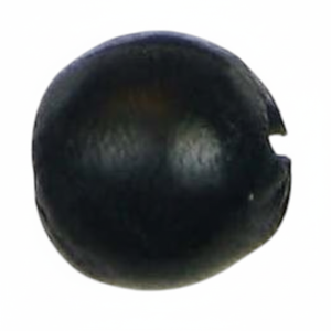 Perles en cuir indien Nappa noir 12mm faites à la main de haute qualité pour la fabrication de bracelets et de bijoux prix d'exportation en gros - Product Image 1