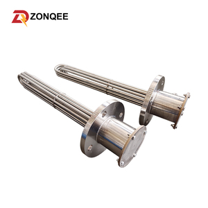 Calentadores <span class=keywords><strong>de</strong></span> Inmersión con Brida <span class=keywords><strong>de</strong></span> Acero Inoxidable Incoloy 840 para Tratamiento <span class=keywords><strong>de</strong></span> Aguas Residuales Industriales con Controlador Digital - Product Image 4