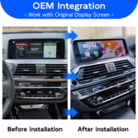 Kit de Interfaz de Módulo Decodificador Inalámbrico Apple CarPlay y Android Auto X3 X4 G01 G02 para BMW M40i 2017-2020