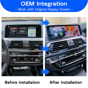 Module d'interface décodeur sans fil <span class=keywords><strong>Apple</strong></span> CarPlay et Android Auto X3 X4 G01 G02 pour BMW M40i 2017-2020 - Product Image 2