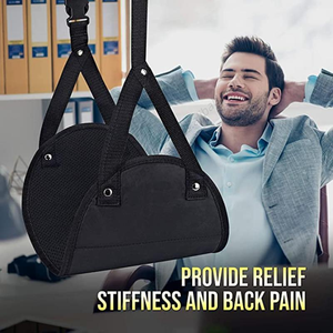 Repose-pieds ergonomique portable en mousse à mémoire de forme pour avion, modèle 2022, tricoté, pour voyage en avion, vente en gros - Product Image 4