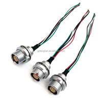 TT, venta al por mayor, enchufe Circular CE, Conector de empuje y tracción autoblocante, conjunto de cable de conector FGG/EGG 0B 1B