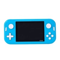 Console de jeu portable X350 de haute qualité, écran 3,5 pouces, batterie 1200 mAh, contrôleur multifonctionnel à double joystick 3D, lecteur de jeux X350