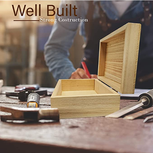 A buon mercato incompiuta <span class=keywords><strong>scatole</strong></span> di <span class=keywords><strong>legno</strong></span> per l'artigianato di imballaggio per la piccola bustina di tè gioielli da parete segni di qualità artigianato <span class=keywords><strong>in</strong></span> <span class=keywords><strong>legno</strong></span> - Product Image 6