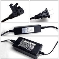 Moteur à tige de poussée électrique 12V/24V CC avec télécommande sans fil et contrôleur de levage, adaptateur secteur inclus