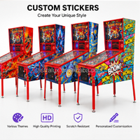 Machine de flipper virtuel classique, 96 jeux professionnels sélectionnés, 42 pouces, 3 écrans, machine de jeu d'arcade, cabinet de flipper numérique pour la maison ou le bar