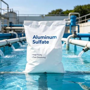 CAS 10043-01-3 Sulfato de Aluminio Semielaborado, <span class=keywords><strong>Floculante</strong></span> para Aguas Residuales Industriales - Product Image 1