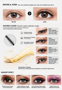 Mascara blanc volumisant et allongeant avec sérum stimulant la croissance Halloween - Product Image 4