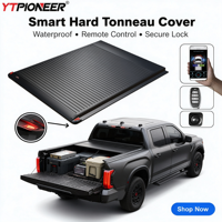 Hardtop de camionnette en aluminium de 5, 5.5, 6, 6.5, 8 pieds, type camper, couvre-caisse pour Ford F-150 XLT Lariat 2015-2020, pour le transport de marchandises