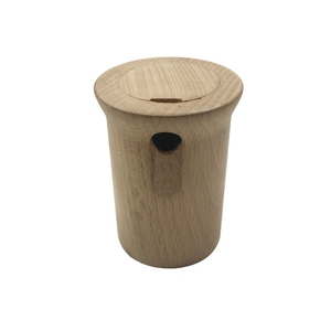 Sifflet en bois, flûte en bois naturel, instrument de musique pour enfants, éducation musicale précoce - Product Image 1