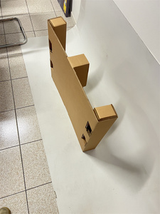 Vente en gros palette en carton ondulé recyclable personnalisable pour l'emballage de boîte de papier avec un matériau durable et écologique - Product Image 2