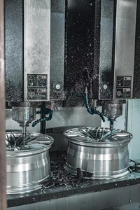 Jantes forgées personnalisées YRO 17 18 19 pouces 5x114.3 5x120 à cinq branches en alliage d'aluminium avec face usinée pour voitures particulières GMF <span class=keywords><strong>BMF</strong></span> - Product Image 6