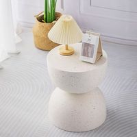 Table basse créative de style nordique crème minimaliste 40X46CM, table d'appoint, table basse, table de chevet pour séjour