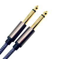 1/4 Inch TS to TS Electric Guitar Cable Guitar Amp Cord, Instrument Cable for ElectricGuitar, Mandolin, Bass AMP Keyboard Mixer
