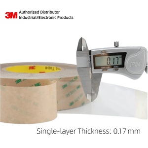 Cinta Adhesiva de Doble Cara de PET 3M 9495LE de Grado Industrial, Alta Adhesión, Adhesivo Acrílico 300LSE, 0.17mm, Transparente, para Plástico - Product Image 1