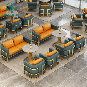 Cafe vòng bằng đá cẩm thạch nhà hàng đồ nội thất <span class=keywords><strong>SET</strong></span> Sofa bảng gian hàng chỗ ngồi cho quán cà phê quán cà phê - Product Image 1