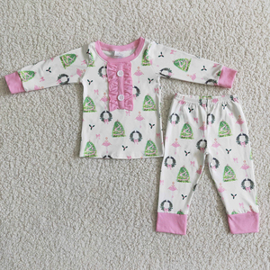 En stock, en promotion : Pyjamas de Noël pour filles et garçons, tenues de fêtes pour enfants, vêtements pour tout-petits, boutique de vêtements pour bébés, usine de vêtements pour nourrissons. - Product Image 2
