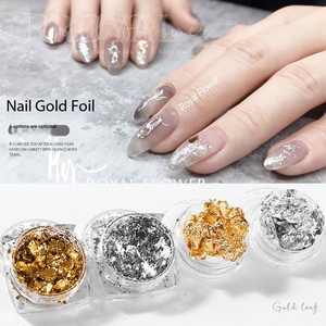 New Arrival 6-Color 3D Gold and Platinum <b>Nail</b> Art <b>Foil</b> Plastic 3D <b>Nail</b> Decals for Jewelry Tin DIY <b>Nail</b> Decoration - Product Image 2
