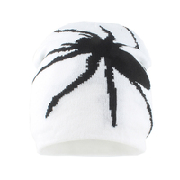 Nouveau Bonnet d'Hiver Unisexe en Jacquard Personnalisé pour Halloween, Motif Toile d'Araignée, Bonnet Tricoté Chaud Amusant et Mignon, Sans Revers