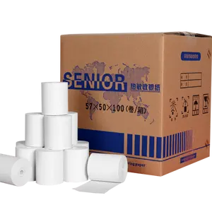 Ultrasound Receipt Thermal Paper Roll 57 X 40 MM A4 For Thermal Paper Roll Making Machine