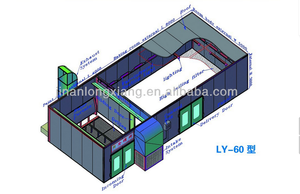 كابينة طلاء خشب احترافية أدى التدفئة بالأشعة تحت الحمراء للتجفيف القسري علاج الطلاء الخبز شهادة CE الأثاث - Product Image 6