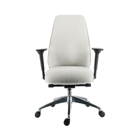 Chaise de bureau au design moderne sophistiqué de vente chaude avec housse en tissu de chaise élévatrice réglable en mousse haute densité pour le bureau