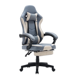 Free Ship DDP MOQ 1 Piece Cheap Price Comfort Fabric <strong>Gaming</strong> <strong>Chair</strong> for <strong>Adult</strong> Breathable Leather Gamer <strong>Chair</strong> with Footrest - Product Image 1