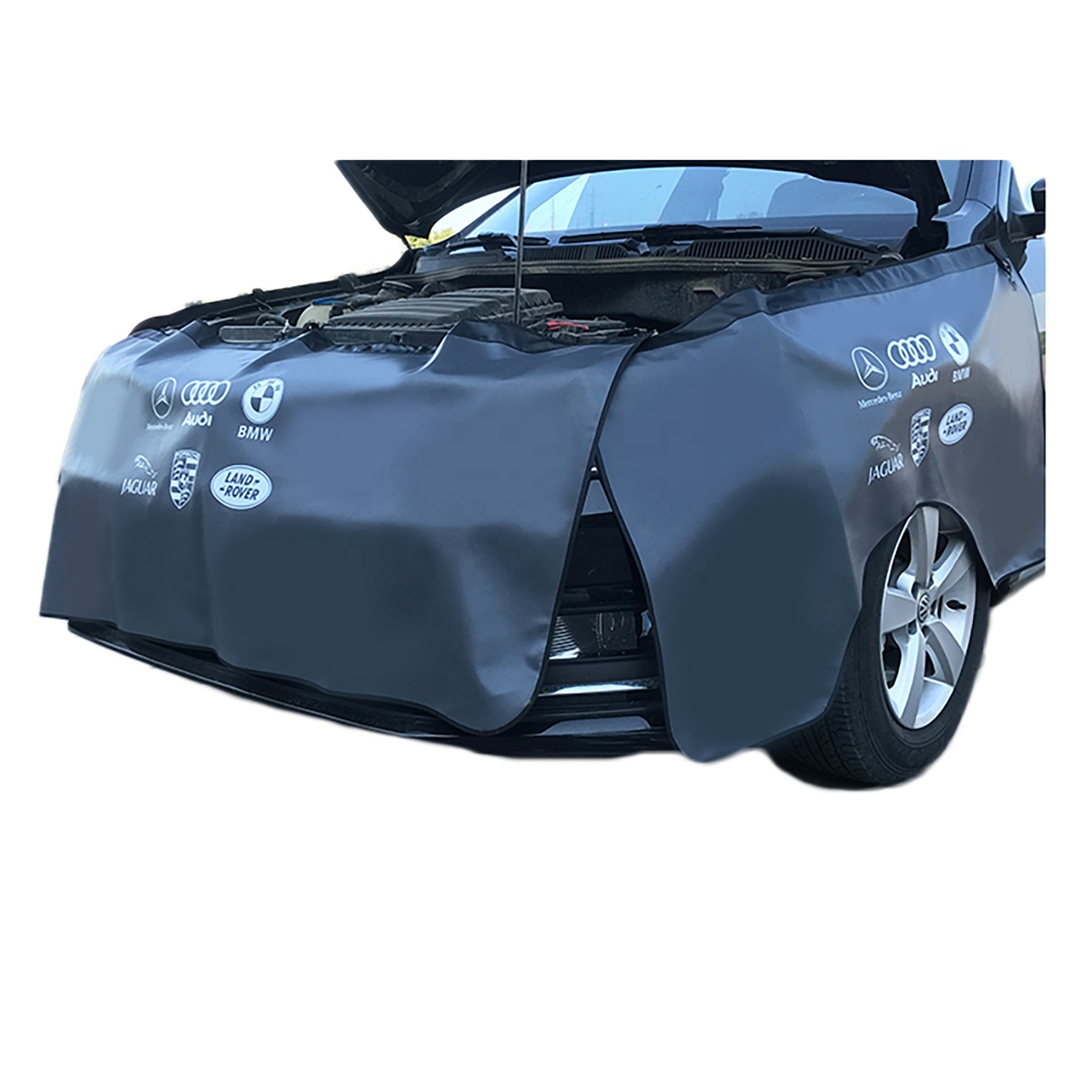 2021 New Arrivals Custom Logo Printing Car Fender Cover With Magnetic