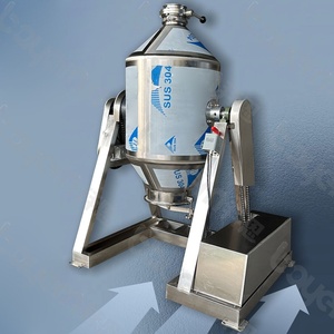 เครื่องผสมแบบดรัมสแตนเลสจากโรงงาน ขนาด 50กก. 100กก. 200กก. 500กก. สำหรับผสมผงแห้ง อาหาร และสารเคมี พร้อมใบรับรอง CE - Product Image 4