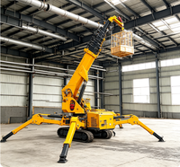 Nouveau produit : grue araignée électrique de 3 tonnes, zéro émission, pour travaux de façade-cloison dans le bâtiment écologique