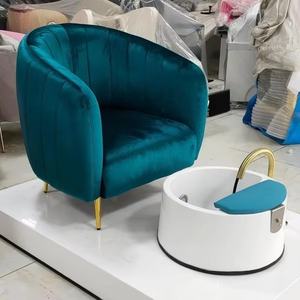 Sillón de Pedicura Eléctrico Portátil Moderno y Profesional para Salón de Uñas, Hotel, Spa, con Función de Masaje y Reclinación - Product Image 5