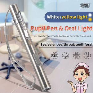 Mini Linterna Recargable USB de Alta Luminosidad, Linterna Médica Portátil para Enfermeras, Médicos, Otorrinolaringólogos y Revisión de Pupilas - Product Image 1
