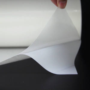 <span class=keywords><strong>Pellicola</strong></span> Termoadesiva <span class=keywords><strong>Impermeabile</strong></span> in PVC PET Rotolo Trasparente di Poliestere con Adesivo Termofusibile - Product Image 4