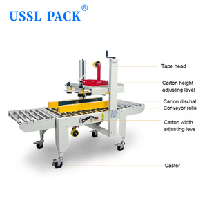 เครื่องปิดกล่องอัตโนมัติแบบกึ่งอัตโนมัติ <span class=keywords><strong>CLX</strong></span>-50A สำหรับงานอุตสาหกรรม ประสิทธิภาพสูง ปรับได้ ใช้เทปกาว - Product Image 4